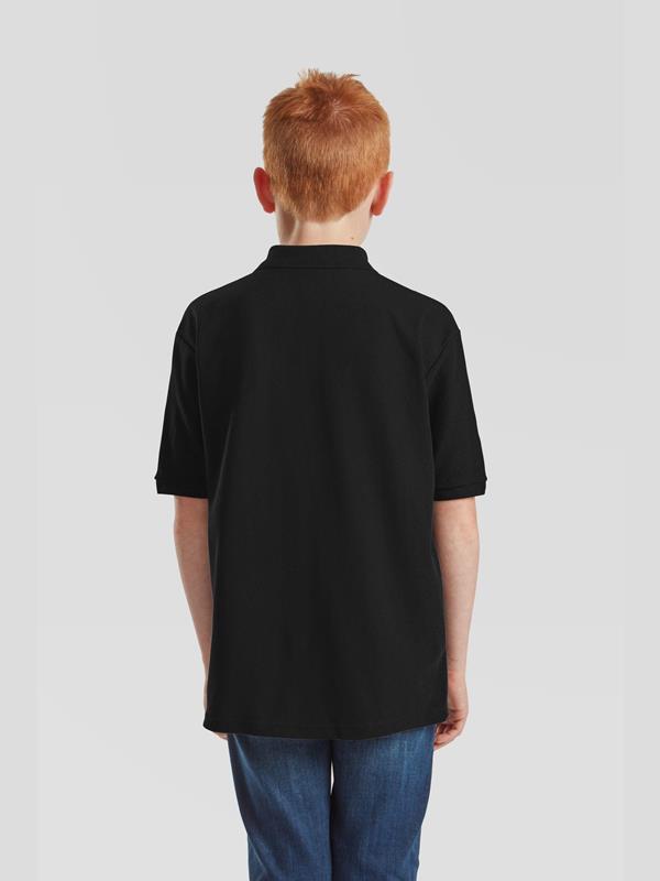 Fruit Of The Loom 6535 Open End 180 Regular Fit Polo Kids
