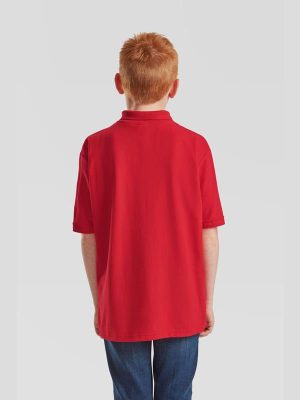 Fruit Of The Loom 6535 Open End 180 Regular Fit Polo Kids - Image 27