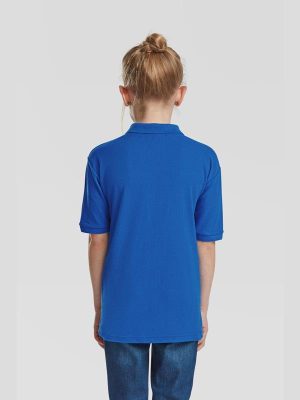 Fruit Of The Loom 6535 Open End 180 Regular Fit Polo Kids - Image 30