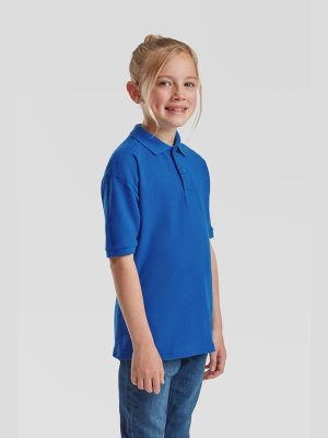 Fruit Of The Loom 6535 Open End 180 Regular Fit Polo Kids - Image 31