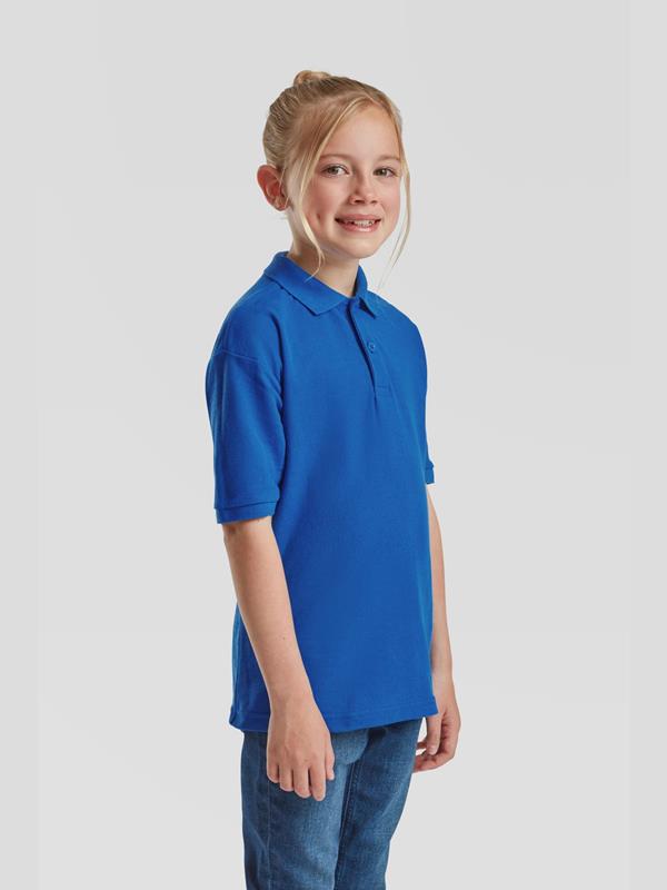 Fruit Of The Loom 6535 Open End 180 Regular Fit Polo Kids