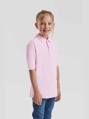 Fruit Of The Loom 6535 Open End 180 Regular Fit Polo Kids - Image 19