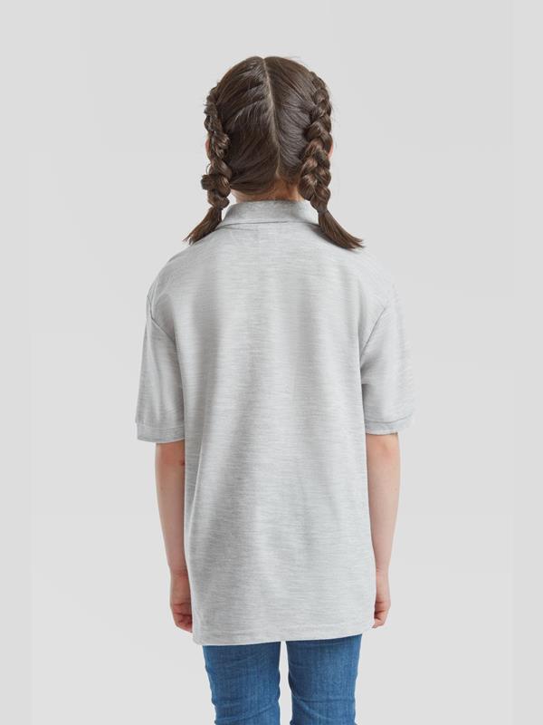 Fruit Of The Loom 6535 Open End 180 Regular Fit Polo Kids