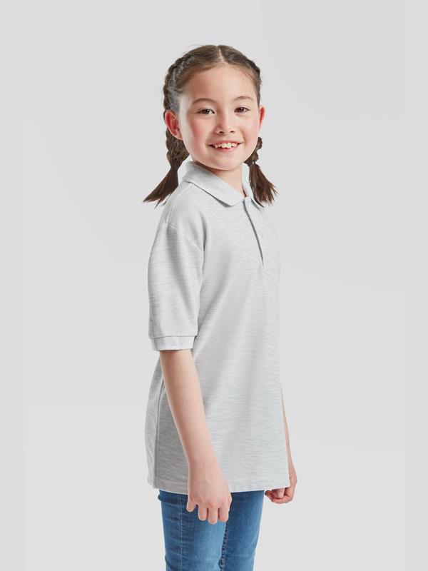 Fruit Of The Loom 6535 Open End 180 Regular Fit Polo Kids