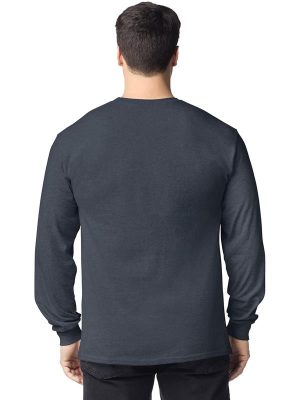 Gildan Ultra Cotton Open End 205 Regular Fit LS Tee Adult - Image 28