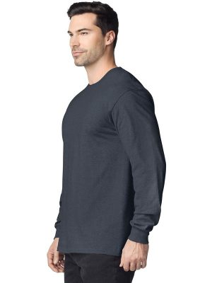Gildan Ultra Cotton Open End 205 Regular Fit LS Tee Adult - Image 29