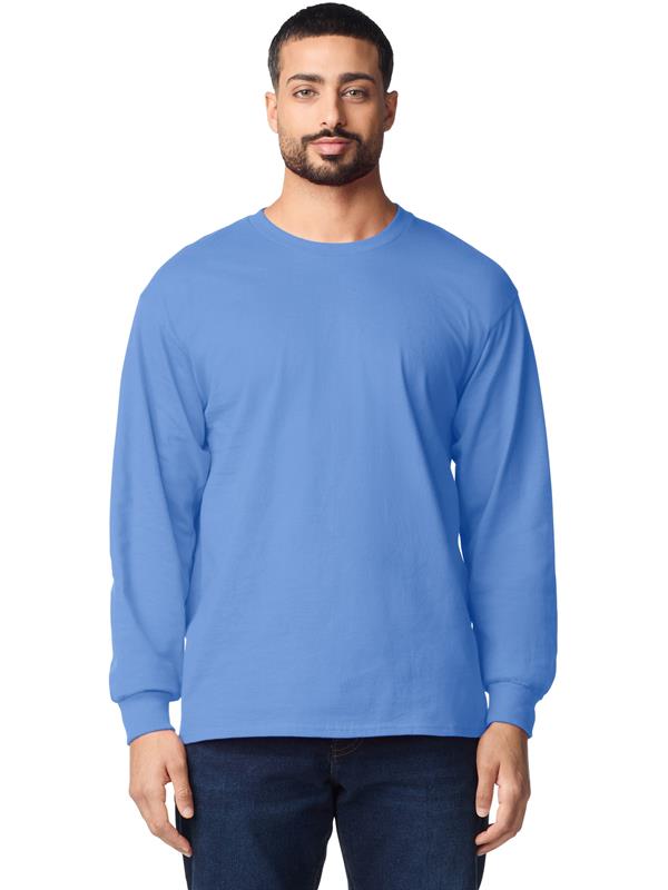 Gildan Ultra Cotton Open End 205 Regular Fit LS Tee Adult