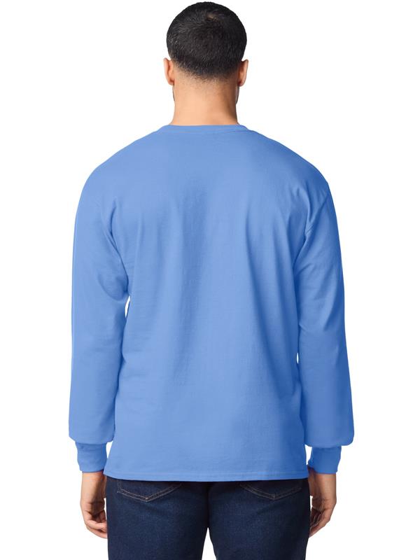 Gildan Ultra Cotton Open End 205 Regular Fit LS Tee Adult