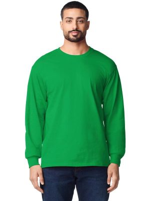 Gildan Ultra Cotton Open End 205 Regular Fit LS Tee Adult - Image 39
