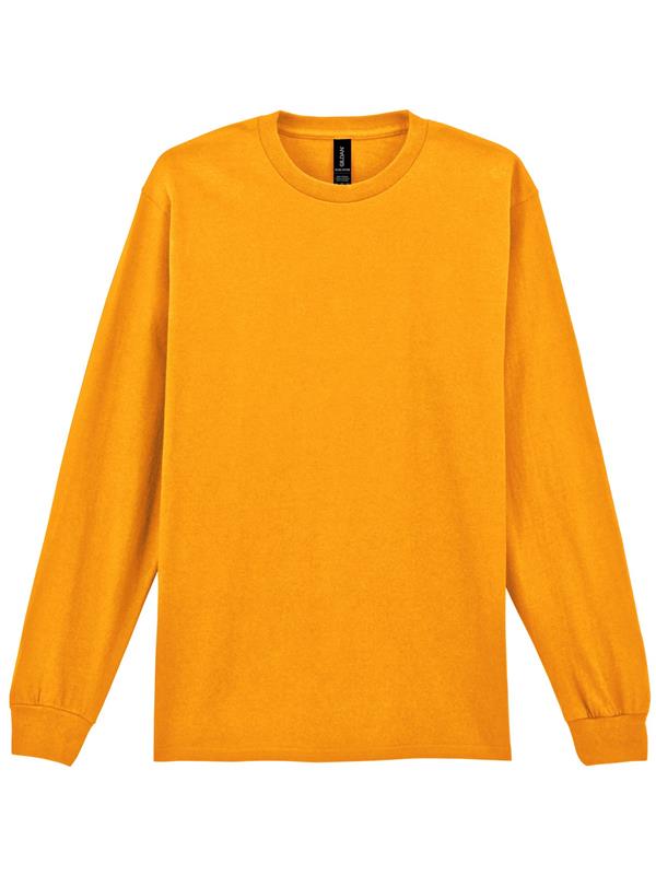 Gildan Ultra Cotton Open End 205 Regular Fit LS Tee Adult