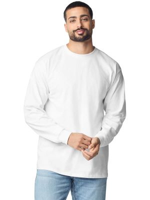 Gildan Ultra Cotton Open End 205 Regular Fit LS Tee Adult - Image 82
