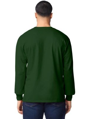 Gildan Ultra Cotton Open End 205 Regular Fit LS Tee Adult - Image 32
