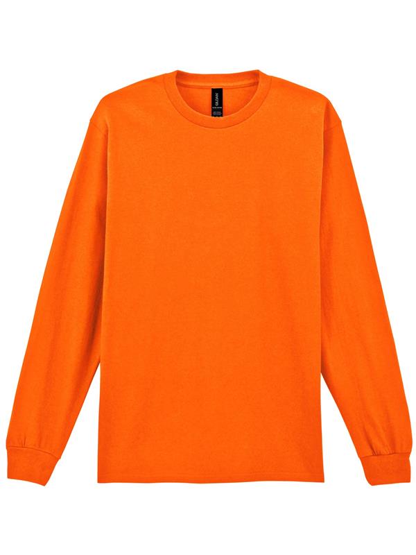 Gildan Ultra Cotton Open End 205 Regular Fit LS Tee Adult