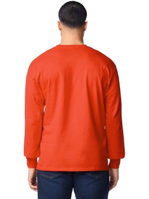 Gildan Ultra Cotton Open End 205 Regular Fit LS Tee Adult - Image 60
