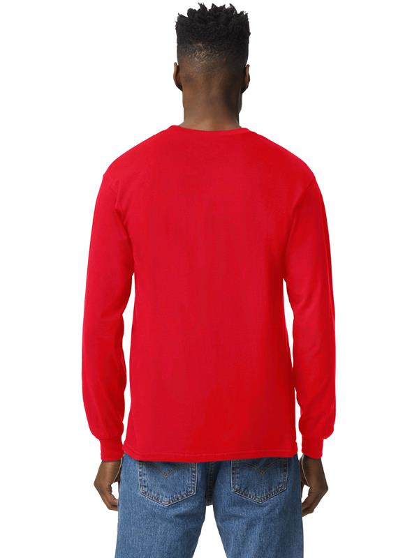 Gildan Ultra Cotton Open End 205 Regular Fit LS Tee Adult