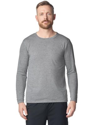 Gildan Ultra Cotton Open End 205 Regular Fit LS Tee Adult - Image 78