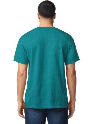Gildan Heavy Cotton Open End 180 Regular Fit Tee Adult - Image 65