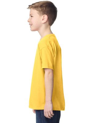 Gildan Heavy Cotton Open End 180 Regular Fit Tee Kids - Image 29