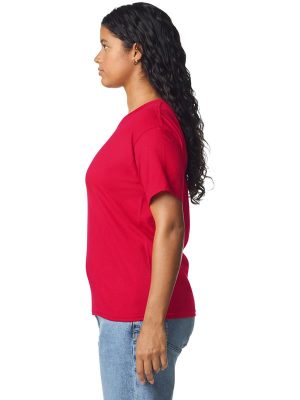 Gildan Heavy Cotton Open End 180 Regular Fit Tee Ladies - Image 39