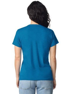 Gildan Softstyle Ringspun 150 Regular Fit Tee Ladies - Image 4