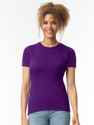 Gildan Softstyle Ringspun 150 Regular Fit Tee Ladies - Image 46