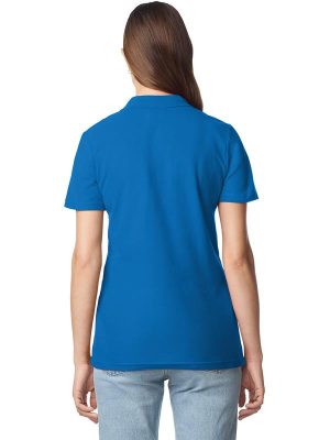 Gildan Softstyle Ringspun 170 Regular Fit Polo Ladies - Image 24