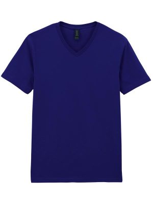Gildan Softstyle Ringspun 150 Regular Fit V Neck Tee Adult - Image 13