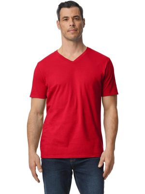 Gildan Softstyle Ringspun 150 Regular Fit V Neck Tee Adult - Image 19