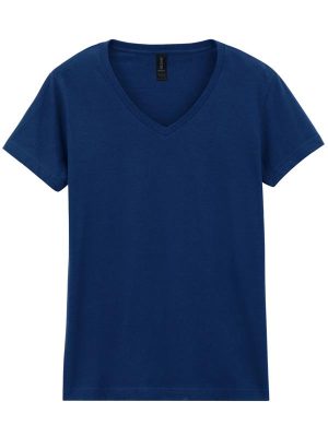 Gildan Softstyle Ringspun 150 Regular Fit V Neck Tee Ladies - Image 11