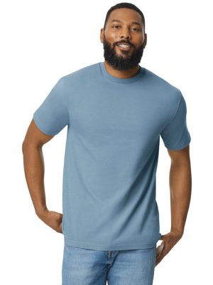 Gildan Softstyle Midweight Ringspun 185 Regular Fit Tee Adult - Image 76