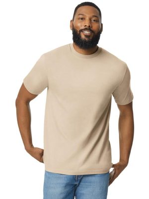 Gildan Softstyle Midweight Ringspun 185 Regular Fit Tee Adult - Image 64