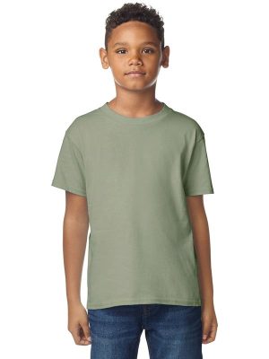 Gildan Softstyle Midweight Ringspun 185 Regular Fit Tee Kids - Image 31