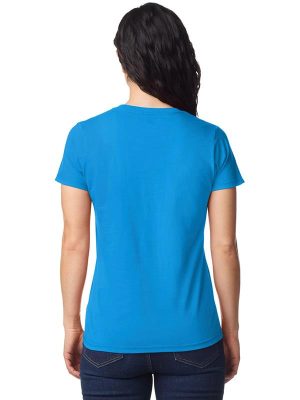 Gildan Softstyle Midweight Ringspun 185 Regular Fit Tee Ladies - Image 20