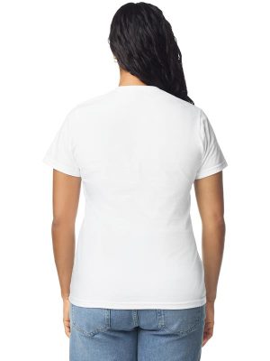 Gildan Softstyle Midweight Ringspun 185 Regular Fit Tee Ladies - Image 32