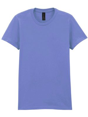 Gildan Softstyle Midweight Ringspun 185 Regular Fit Tee Ladies - Image 26