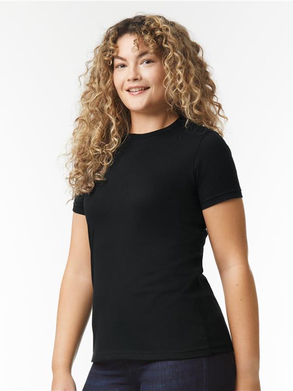 Gildan Softstyle CVC Ringspun 155 Regular Fit Tee Ladies
