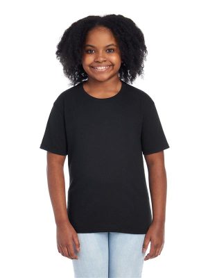 Jerzees Eco Premium Combed 165 Regular Fit Organic Tee Kids - Image 2