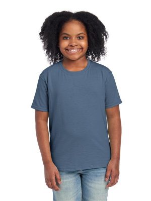 Jerzees Eco Premium Combed 165 Regular Fit Organic Tee Kids - Image 12