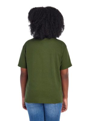 Jerzees Eco Premium Combed 165 Regular Fit Organic Tee Kids - Image 23