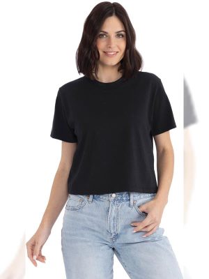 Next Level Heavyweight Boxy Ladies T-Shirt Oversize Fit - Image 2