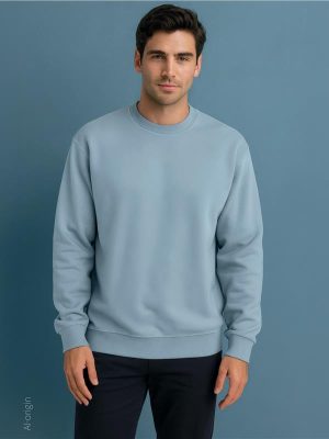 Next Level Apparel Heavyweight Combed 340 Oversize Fit Sweat Adult - Image 1