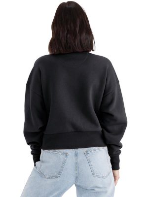 Next Level Apparel Heavyweight Combed 340 Boxy Oversize Fit Sweat Ladies - Image 3