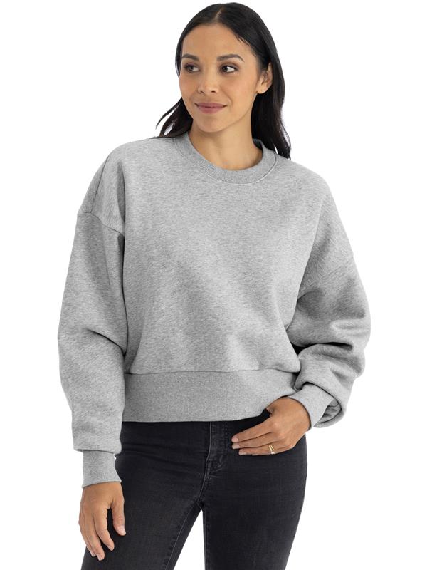Next Level Apparel Heavyweight Combed 340 Boxy Oversize Fit Sweat Ladies