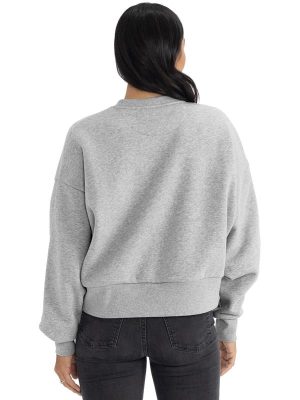 Next Level Apparel Heavyweight Combed 340 Boxy Oversize Fit Sweat Ladies - Image 11