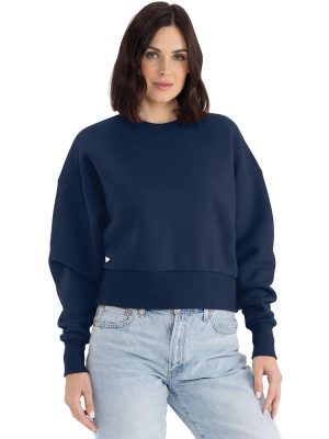 Next Level Apparel Heavyweight Combed 340 Boxy Oversize Fit Sweat Ladies - Image 14