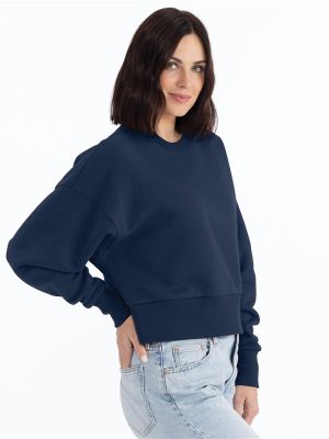 Next Level Apparel Heavyweight Combed 340 Boxy Oversize Fit Sweat Ladies - Image 16