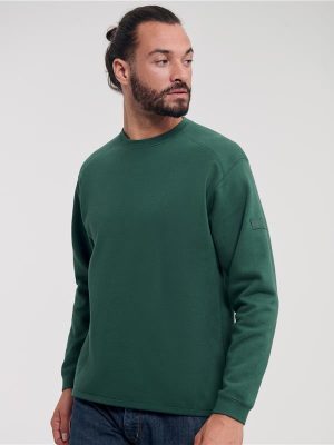 Russell Athletic Heavy Duty Workwear Combed 300 Regular Fit Sweat Adult - Image 11