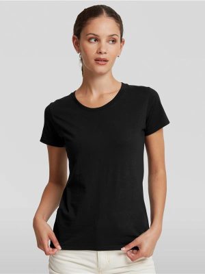 Russell Athletic Authentic Classic Ringspun 180 Regular Fit Tee Ladies - Image 4