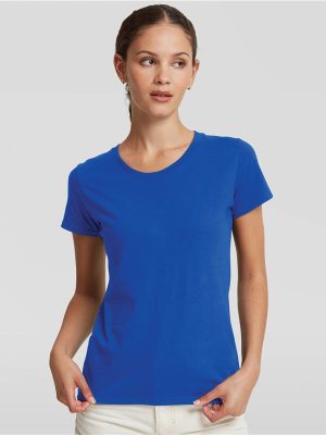 Russell Athletic Authentic Classic Ringspun 180 Regular Fit Tee Ladies - Image 9