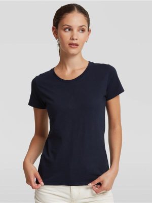 Russell Athletic Authentic Classic Ringspun 180 Regular Fit Tee Ladies - Image 24